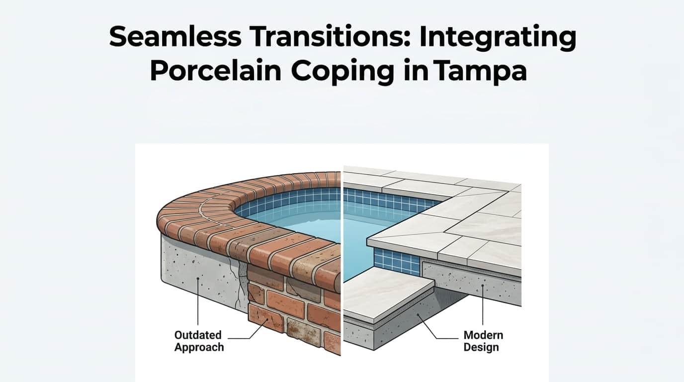 The Guide to Porcelain Coping for Tampa Pool Renovations